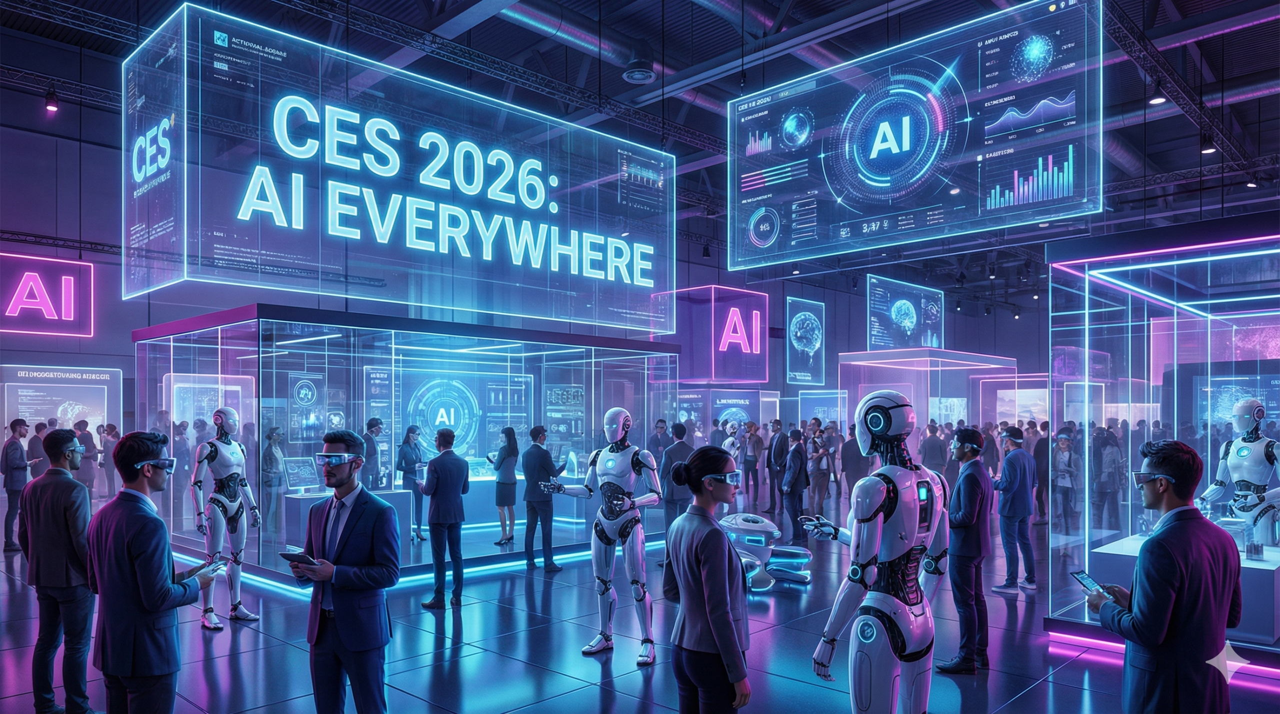 CES 2026 전시장 전경