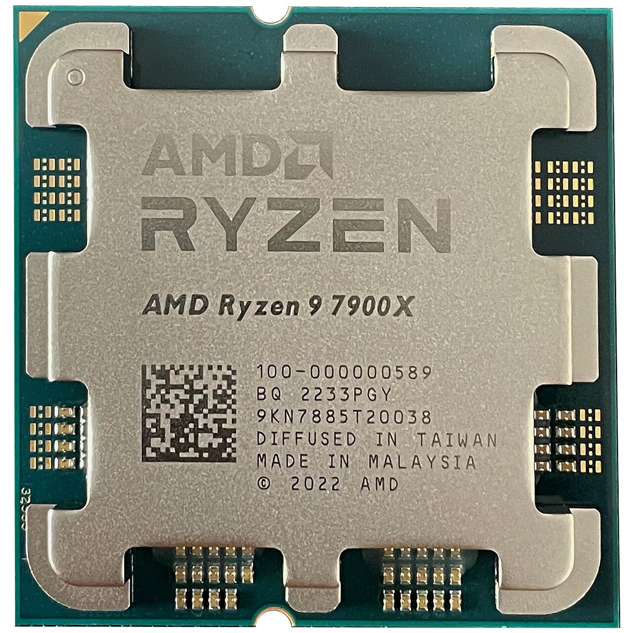 AMD 라이젠 9 7900X 프로세서 실물