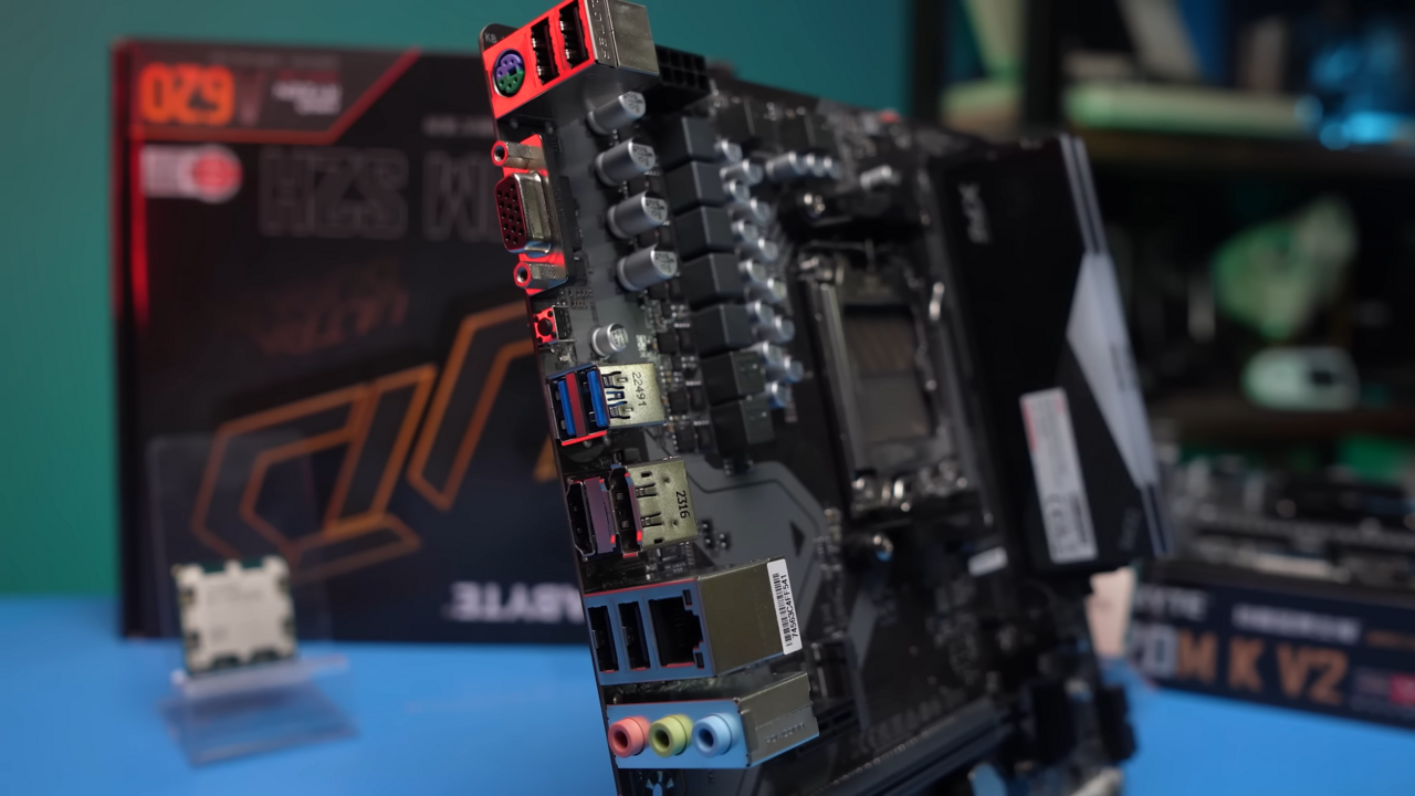 라이젠 CPU 테스트에 쓰인 AMD 메인보드