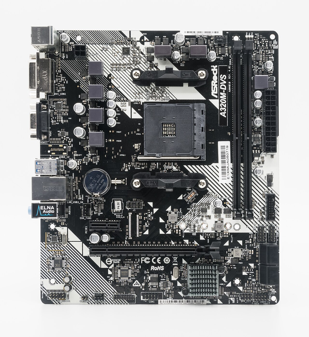 ASRock A320M-DVS 마이크로 ATX 메인보드