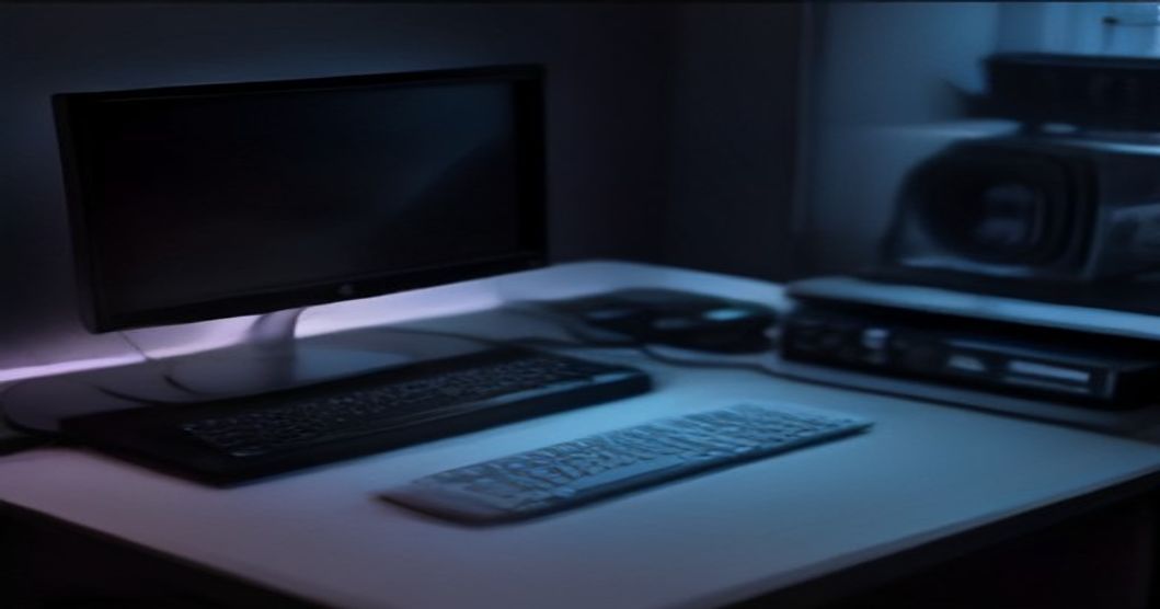 고성능 그래픽카드가 장착된 게이밍 PC 세팅 이미지