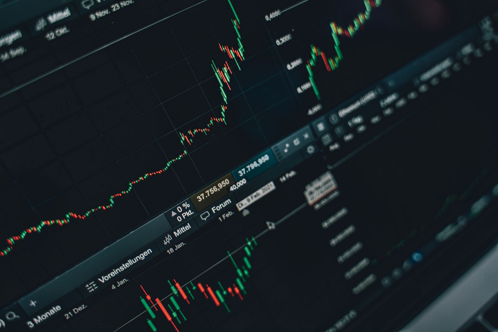 해외 ETF 세금 비교 - 주식 차트